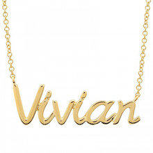 Load image into Gallery viewer, Single Name Necklace