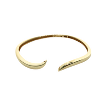 Load image into Gallery viewer, Gold Wave Cuff Bangle
