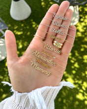 Load image into Gallery viewer, Diamond Pave Custom Name Necklace