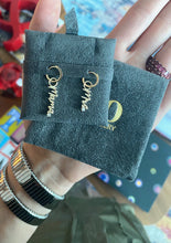 Load image into Gallery viewer, Solid Gold and Diamond Earring Charm