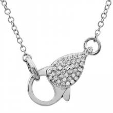 Load image into Gallery viewer, Diamond Lobster Necklace