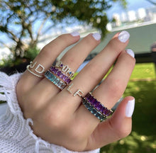 Load image into Gallery viewer, Diamond Date Ring