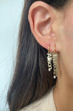 Load image into Gallery viewer, Solid Gold and Diamond Earring Charm
