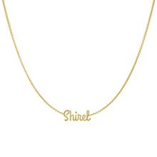 Load image into Gallery viewer, Single Name Necklace