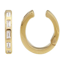 Load image into Gallery viewer, Baguette Diamond Ear Cuff
