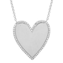 Load image into Gallery viewer, Shirel Heart Diamond Necklace
