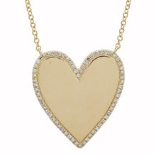 Load image into Gallery viewer, Shirel Heart Diamond Necklace

