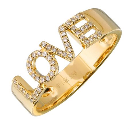 Diamond Mantra Ring