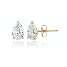 Load image into Gallery viewer, Mini Mixed Shapes Solitaire Diamond Studs (PAIR)
