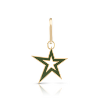 Load image into Gallery viewer, Enamel Cutout Harley Star Earring Charm
