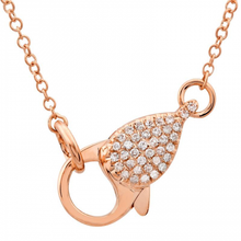 Load image into Gallery viewer, Diamond Lobster Necklace
