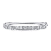 Load image into Gallery viewer, 5-Row Pave Bangle
