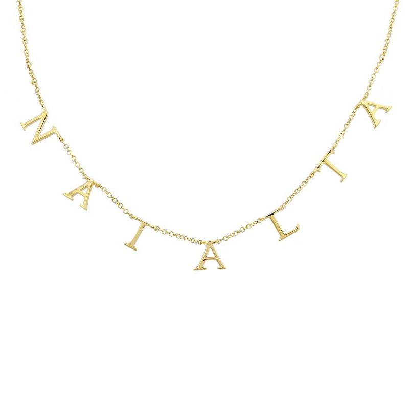 Multiple Initials Necklace