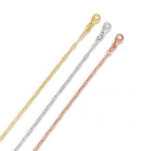 Load image into Gallery viewer, 14k Thin 1.5MM Paper Clip Necklace
